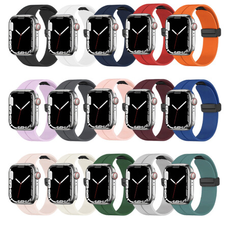 Apple Watch 44mm Zore KRD-84 Silikon Kordon - 32