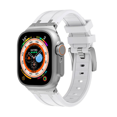 Apple Watch 44mm Zore KRD-89 Silikon Kordon - 7