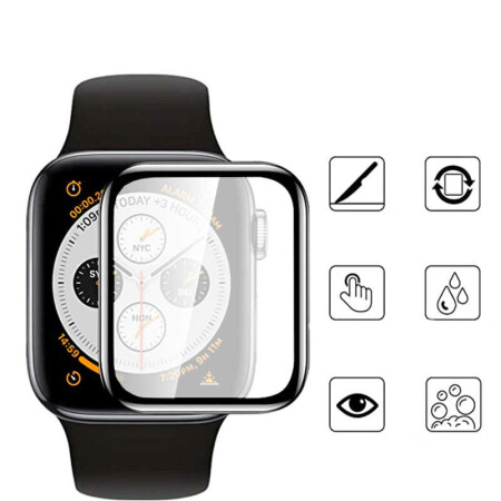 Apple Watch 44mm Zore Mat Eko PMMA Pet Saat Ekran Koruyucu - 8