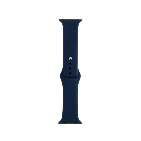 Apple Watch 7 41mm Band Serisi Klasik Kordon Silikon Strap Kayış - 190