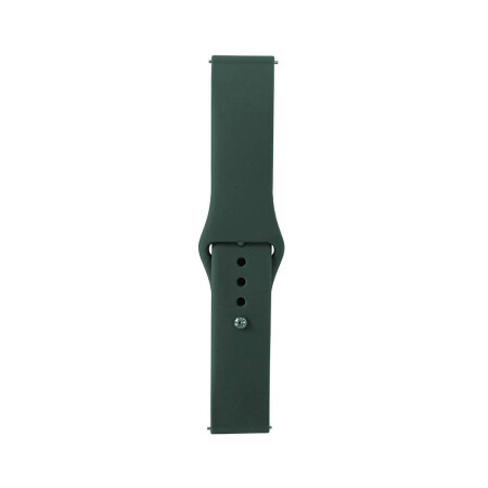 Apple Watch 7 41mm Band Serisi Klasik Kordon Silikon Strap Kayış - 112