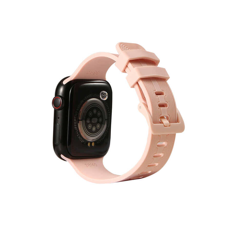 Apple Watch 7 41mm KRD-23 Silikon Kordon - 11