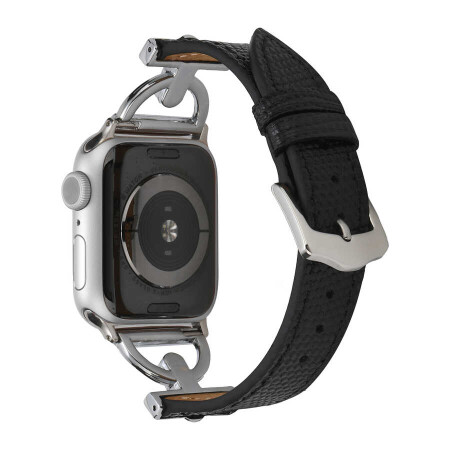 ​​​Apple Watch 7 41mm KRD-53 Deri Kordon - 20