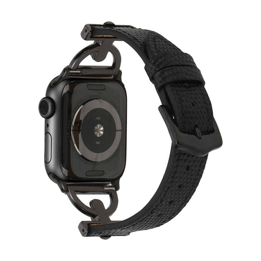 ​​​Apple Watch 7 41mm KRD-53 Deri Kordon - 22