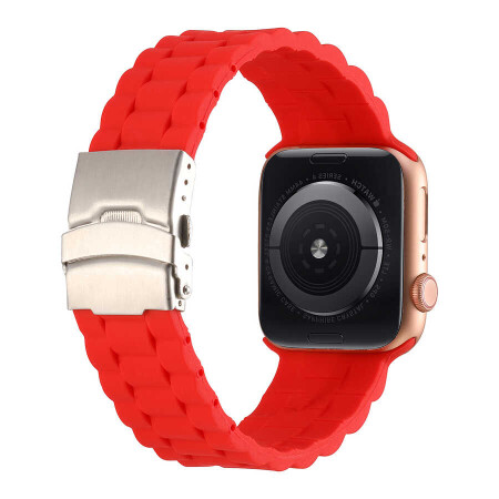 Apple Watch 7 41mm KRD-72 Silikon Kordon - 16