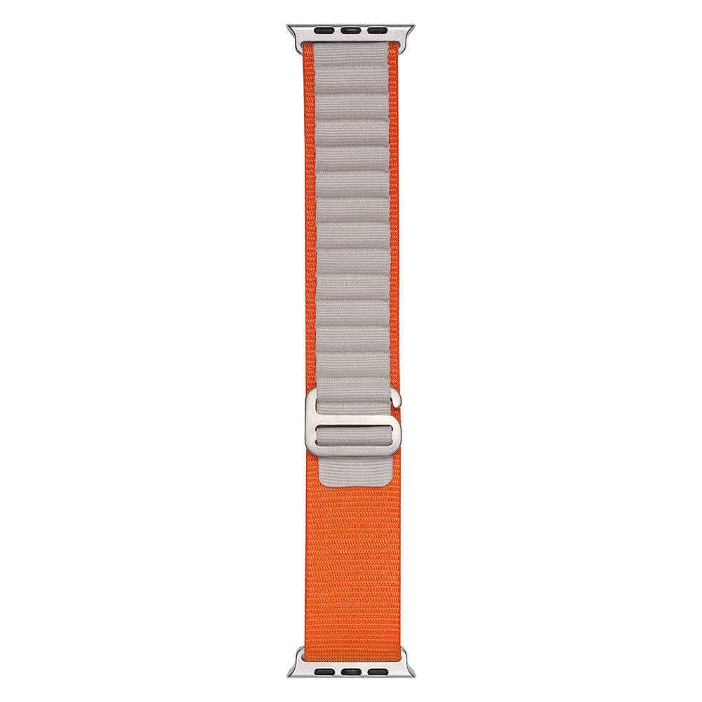 Apple Watch 7 41mm Zore Band-74 Hasır Kordon - 2