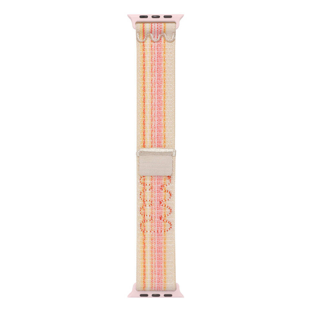 Apple Watch 7 45mm KRD-91 Hasır Kordon Strap Kayış - 2