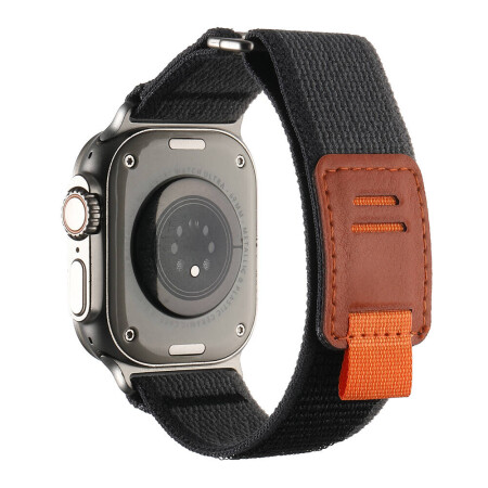 Apple Watch Ultra 49mm Hasır Kordon Zore KRD-106 Strap Kayış - 3