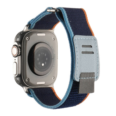 Apple Watch Ultra 49mm Hasır Kordon Zore KRD-106 Strap Kayış - 2