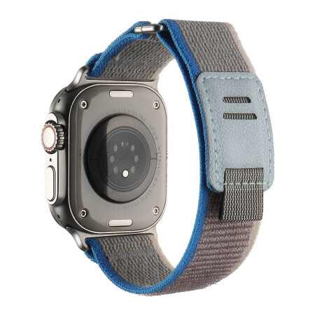 Apple Watch Ultra 49mm Hasır Kordon Zore KRD-106 Strap Kayış - 1