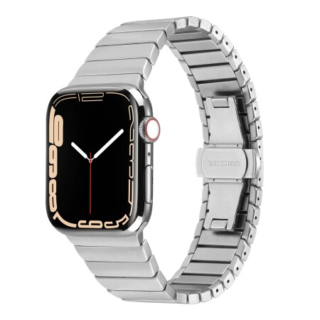 ​​​Apple Watch Ultra 49mm Kordon KRD-79 Metal Strap Kayış - 2