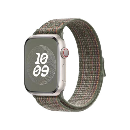 Apple Watch Ultra 49mm KRD-91 Hasır Kordon Strap Kayış - 11