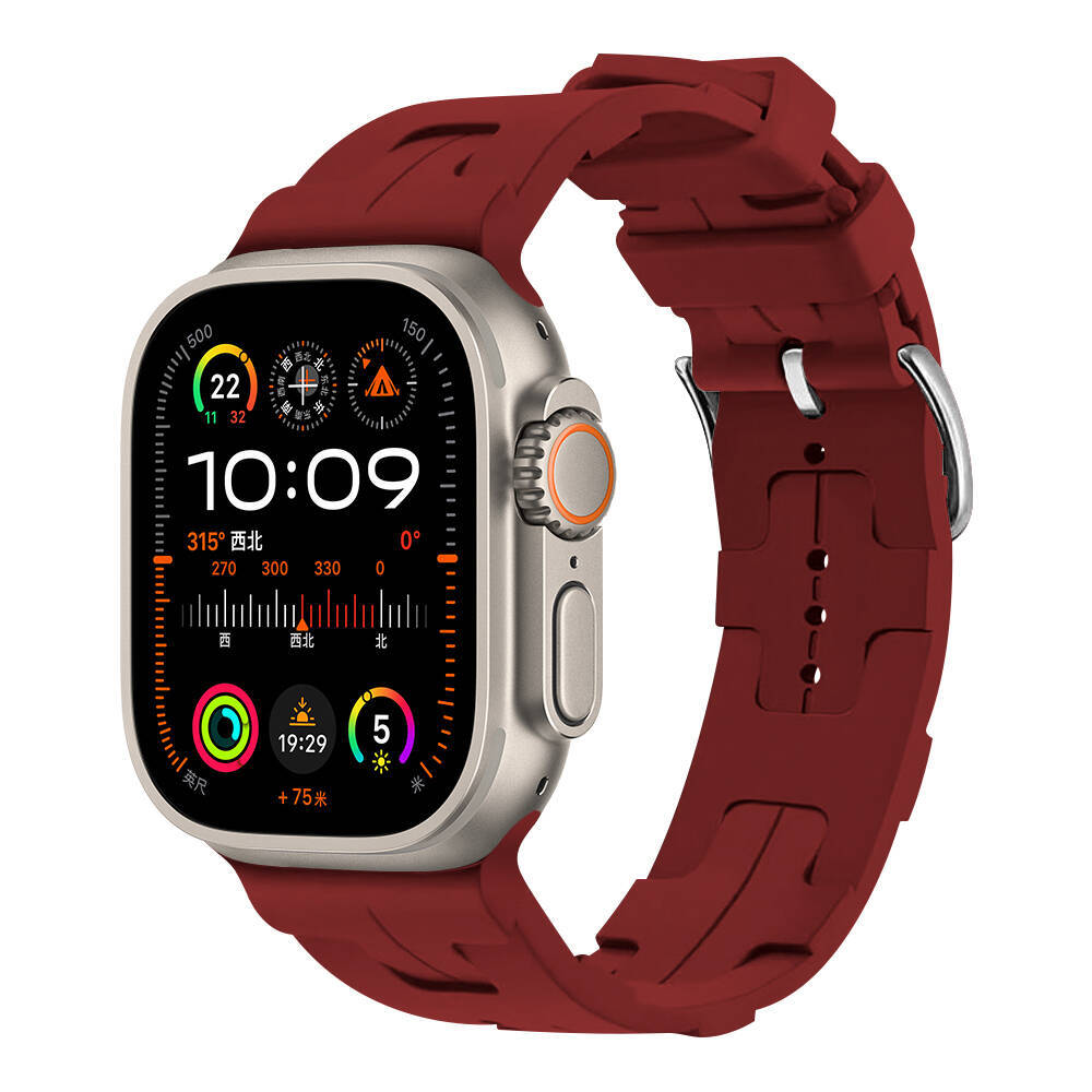 Apple Watch Ultra 49mm KRD-92 Silikon Kordon - 15