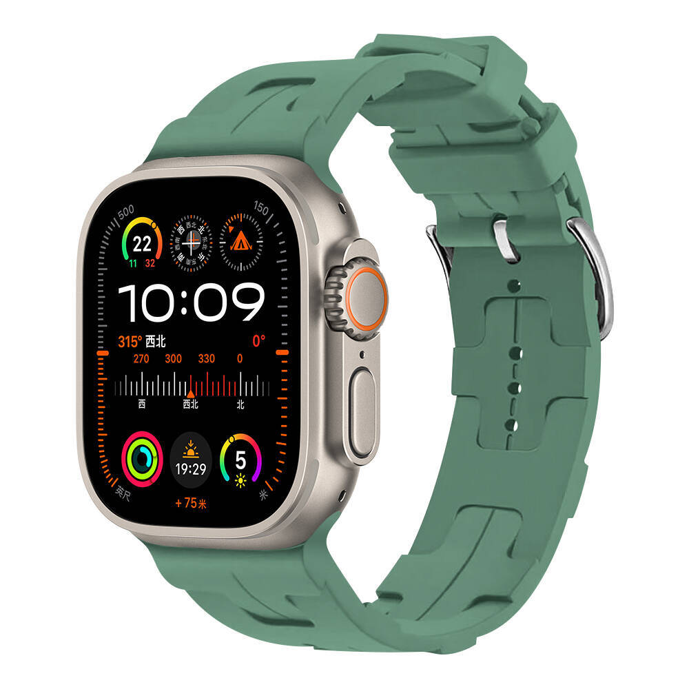 Apple Watch Ultra 49mm KRD-92 Silikon Kordon - 10