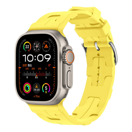 Apple Watch Ultra 49mm KRD-92 Silikon Kordon - 9