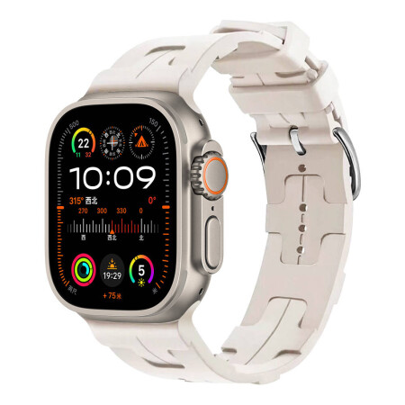 Apple Watch Ultra 49mm KRD-92 Silikon Kordon - 4