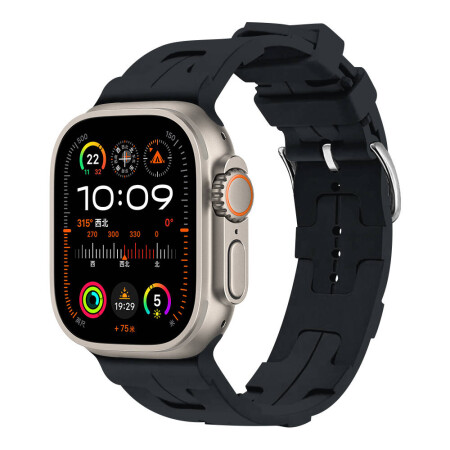 Apple Watch Ultra 49mm KRD-92 Silikon Kordon - 3