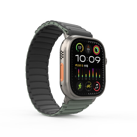 Apple Watch Ultra 49mm Zore KRD-122 Silikon Kordon Strap Kayış - 10