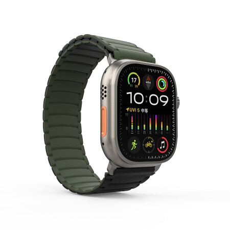 Apple Watch Ultra 49mm Zore KRD-122 Silikon Kordon Strap Kayış - 8