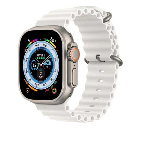 Apple Watch Ultra 49mm Zore KRD-75 Silikon Kordon - 20