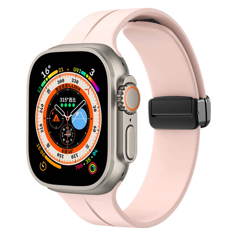 Apple Watch Ultra 49mm Zore KRD-84 Silikon Kordon - 24