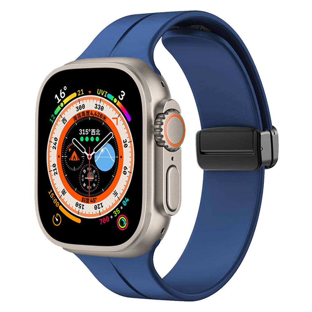 Apple Watch Ultra 49mm Zore KRD-84 Silikon Kordon - 13