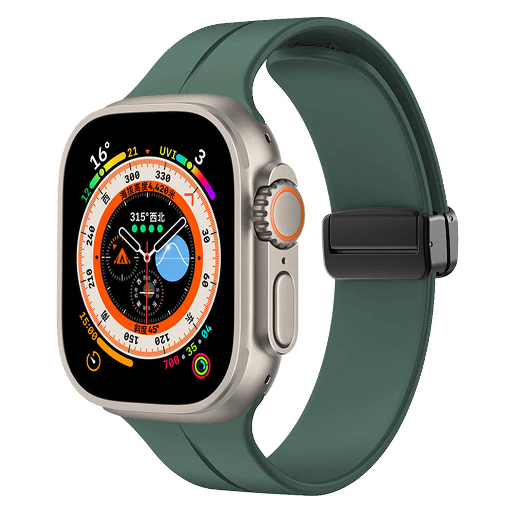 Apple Watch Ultra 49mm Zore KRD-84 Silikon Kordon - 11