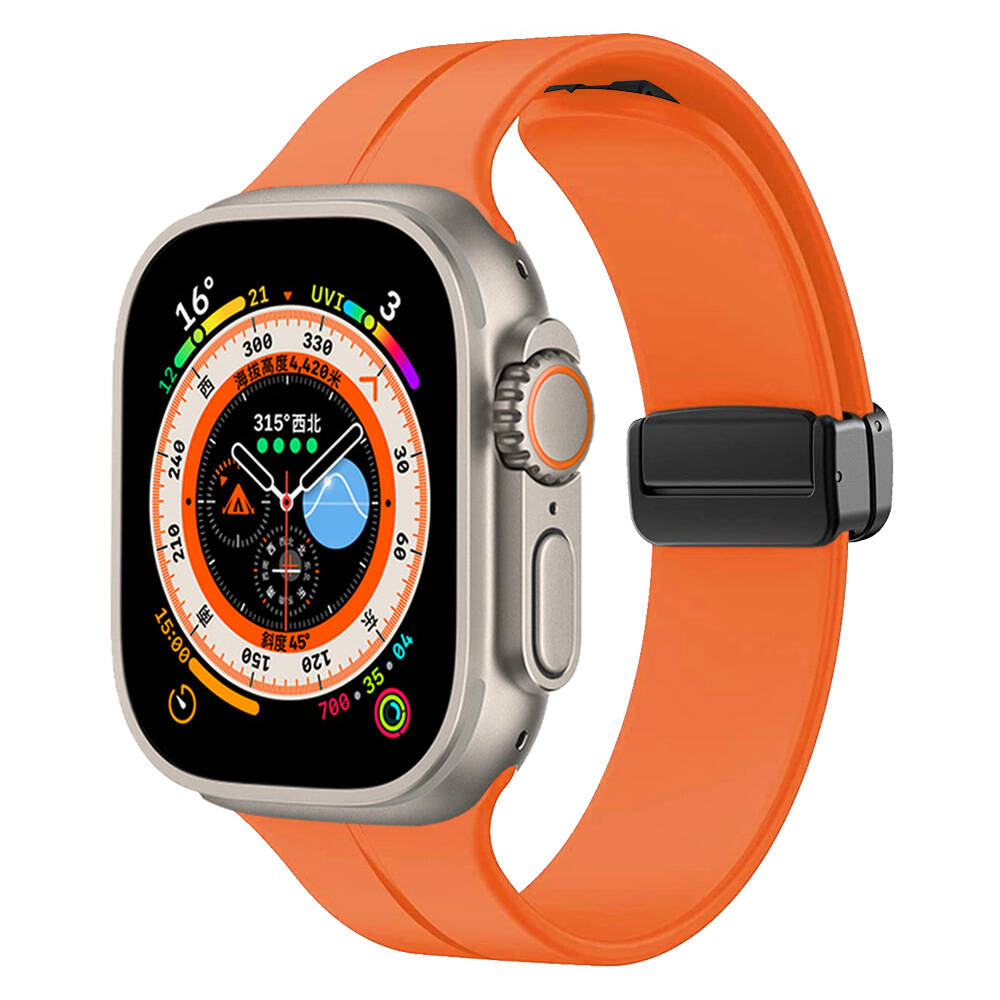 Apple Watch Ultra 49mm Zore KRD-84 Silikon Kordon - 7