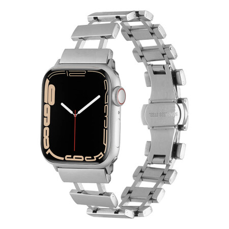 Apple Watch Ultra 49mm Zore KRD-96 Metal Kordon - 8