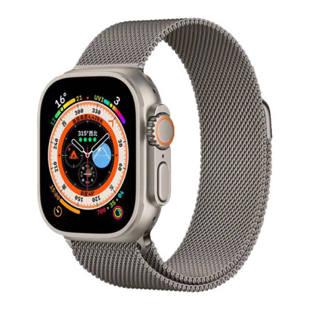 Apple Watch Ultra 49mm Zore KRD-98 Metal Kordon - 5