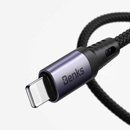 Benks M16 MFI Speedywind PD - Lightning Fast Charging Kablo - 5