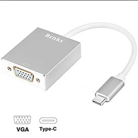 Benks Usb 3.1 Type-C to VGA Adaptör - 6