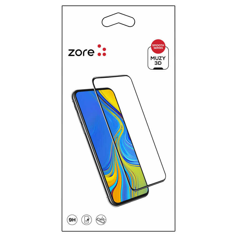 Galaxy A01 Core Zore 3D Muzy Temperli Cam Ekran Koruyucu - 3