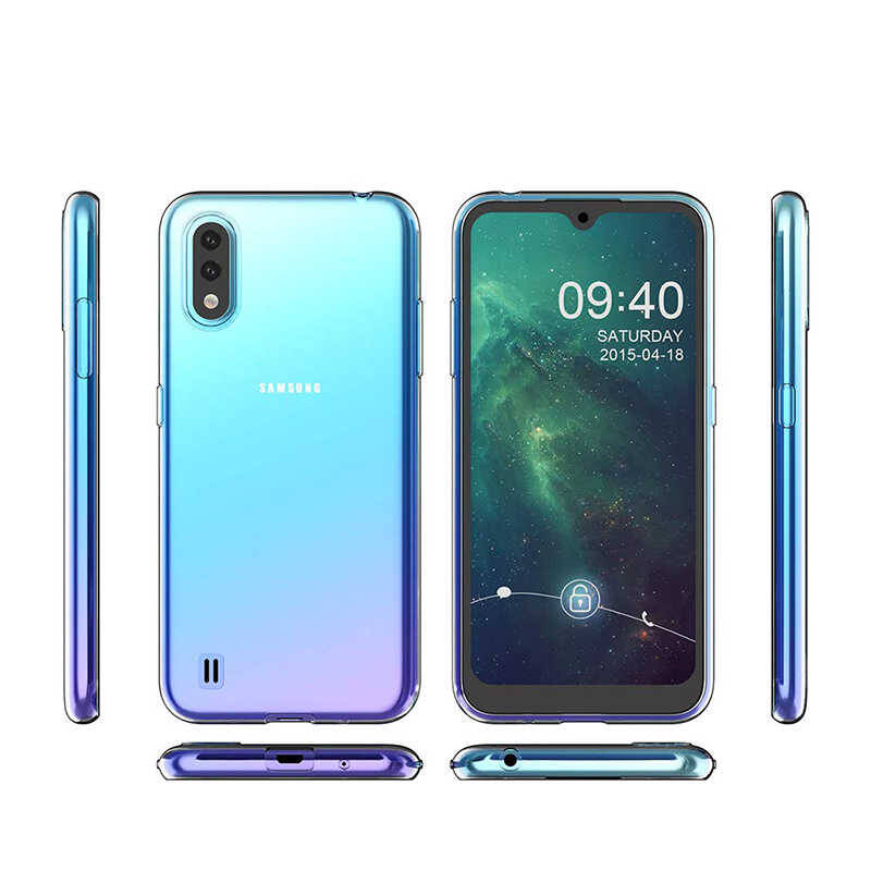 Galaxy A01 Kılıf Zore Süper Silikon Kapak - 5