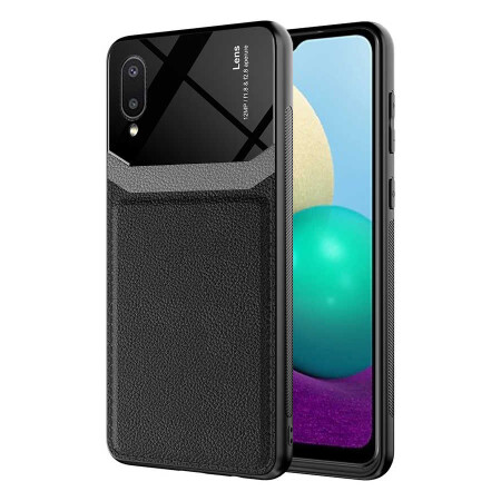 Galaxy A02 Kılıf ​Zore Emiks Kapak - 4