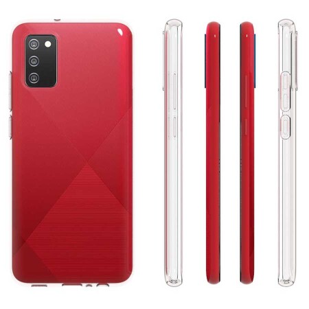 Galaxy A02S Kılıf Zore Süper Silikon Kapak - 8