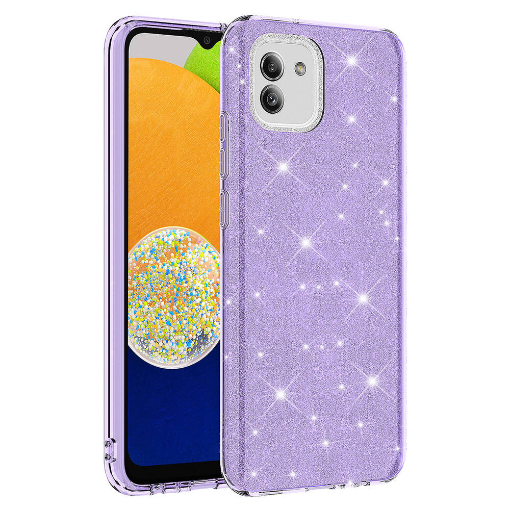 Galaxy A03 Kılıf Zore Shining Silikon - 9