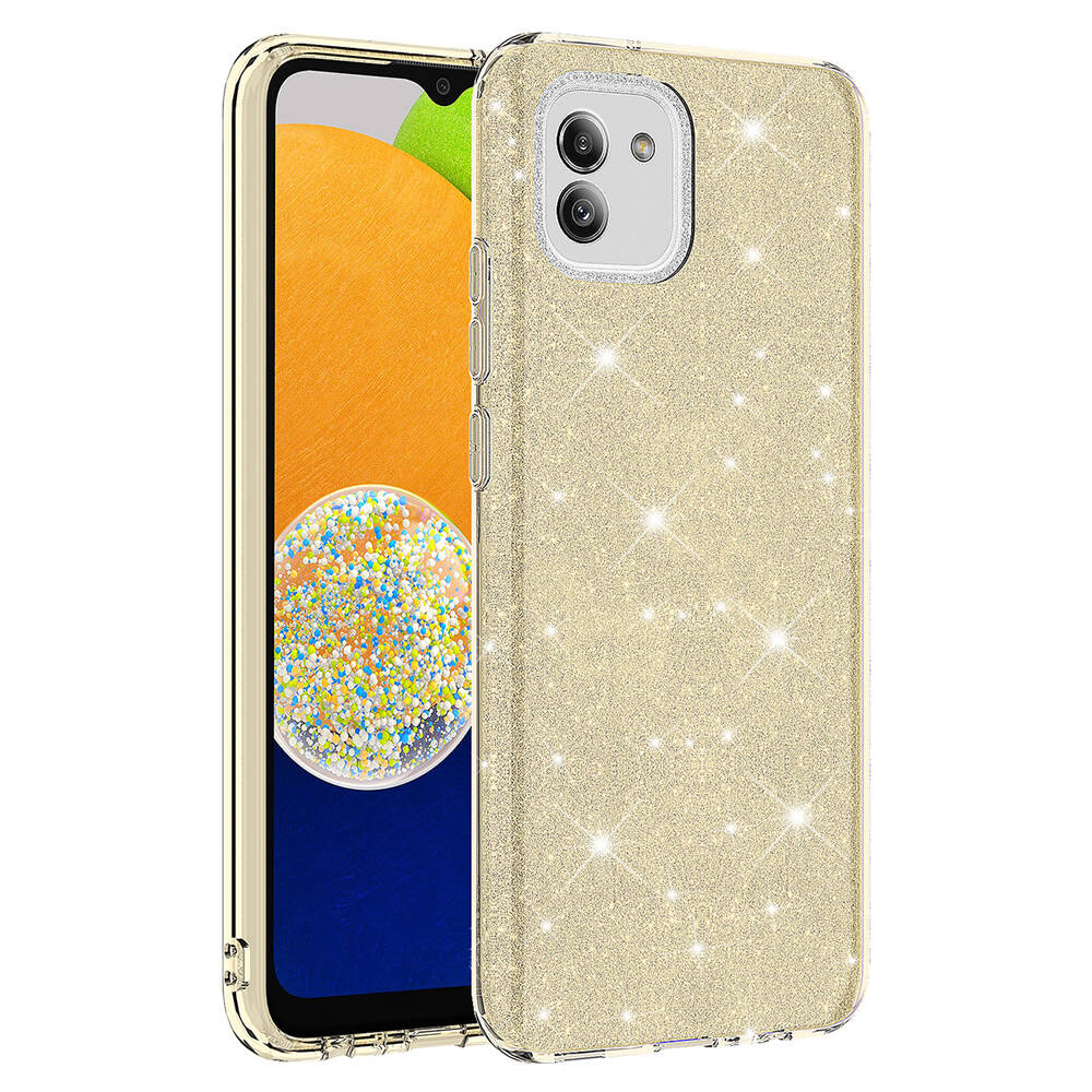 Galaxy A03 Kılıf Zore Shining Silikon - 8