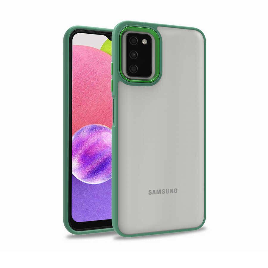 Galaxy A03S Kılıf Zore Flora Kapak - 7