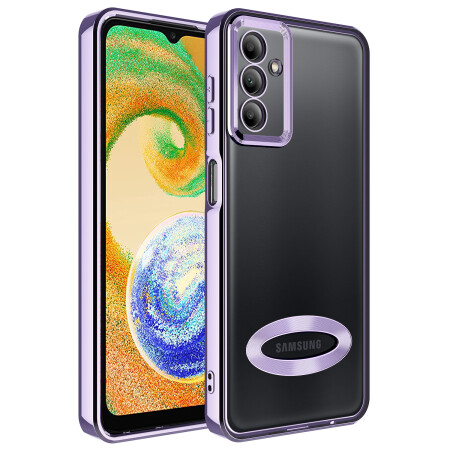 Galaxy A04S Kılıf Kamera Korumalı Logo Gösteren Zore Omega Kapak - 6