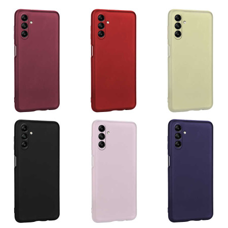 Galaxy A04S Kılıf Zore Premier Silikon Kapak - 9