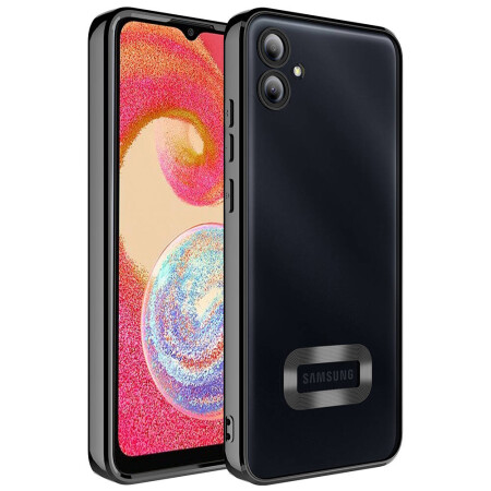 Galaxy A05 Kılıf Kamera Korumalı Logo Gösteren Zore Omega Kapak - 6