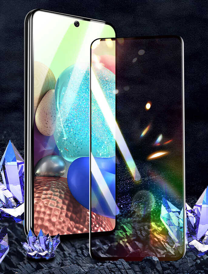 Galaxy A05 Zore Kenarları Kırılmaya Dayanıklı Cam Ekran Koruyucu - 5