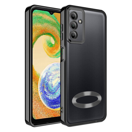 Galaxy A05S Kılıf Kamera Korumalı Logo Gösteren Zore Omega Kapak - 8