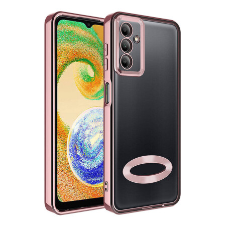 Galaxy A05S Kılıf Kamera Korumalı Logo Gösteren Zore Omega Kapak - 6