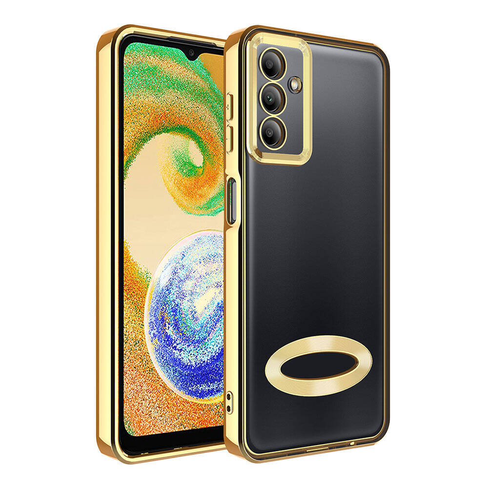 Galaxy A05S Kılıf Kamera Korumalı Logo Gösteren Zore Omega Kapak - 4