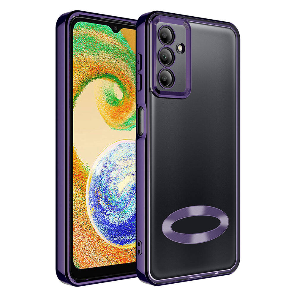 Galaxy A05S Kılıf Kamera Korumalı Logo Gösteren Zore Omega Kapak - 2