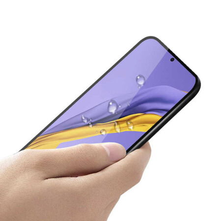 Galaxy A05S Zore Kenarları Kırılmaya Dayanıklı Cam Ekran Koruyucu - 4