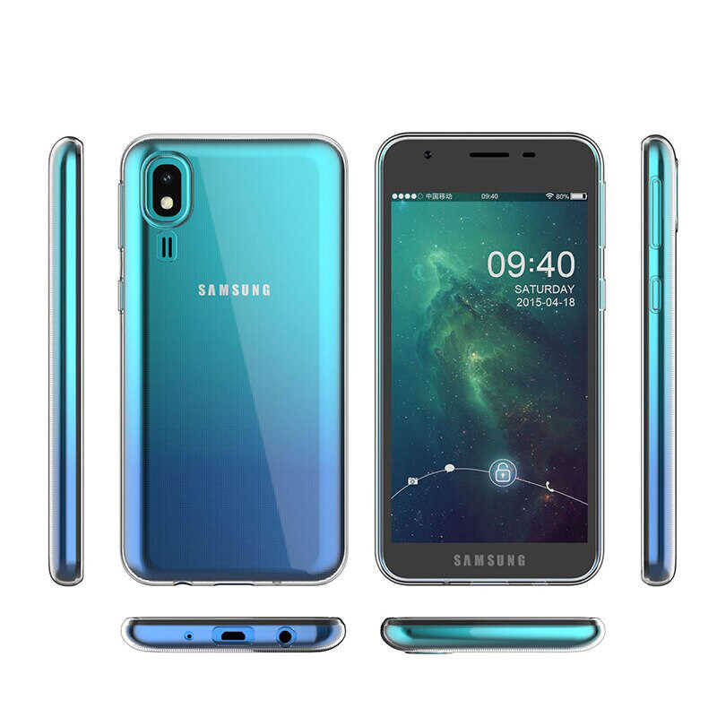 Galaxy A2 Core Kılıf Zore Süper Silikon Kapak - 4