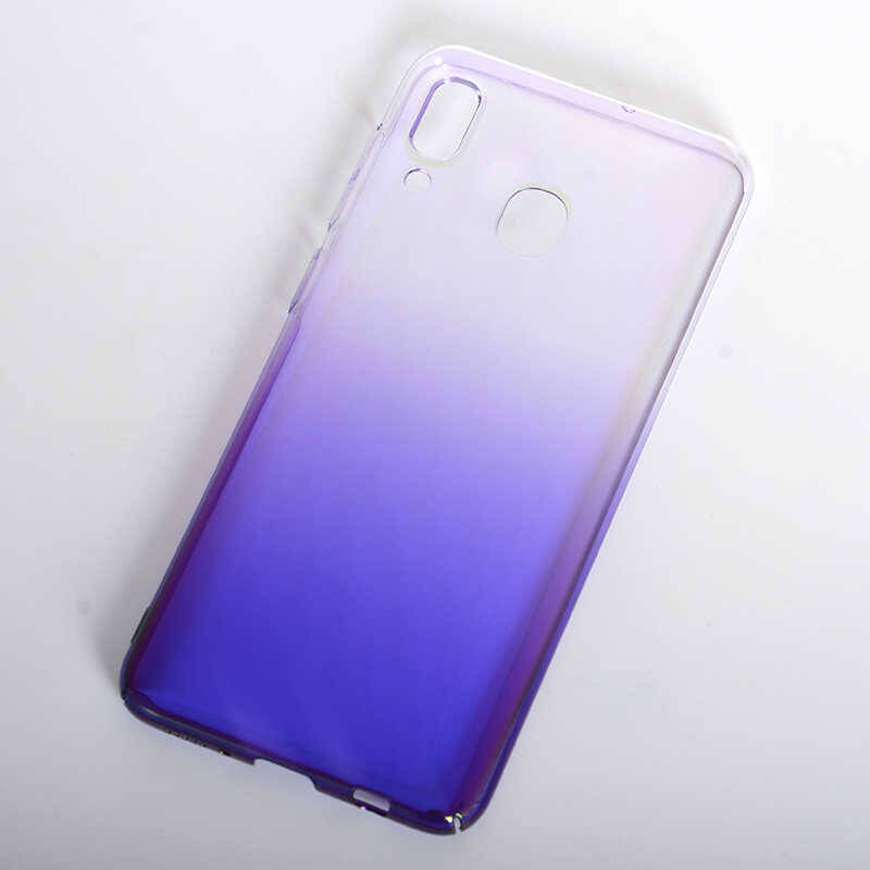 Galaxy A20 Kılıf Zore Renkli Transparan Kapak - 1